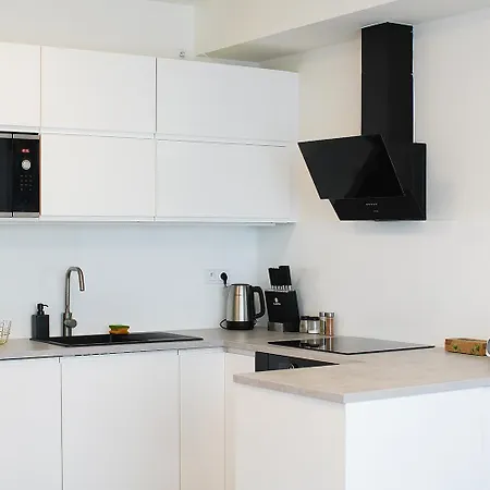 Apartment Holesovice Delight: Modern Comfort With A Twist In 7